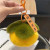 Persimmon Pendant Real Rex Rabbit Hair Good Persimmon Occurrence Car Key Ring Pendant Ins Cute Pompons Schoolbag Pendant