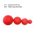Factory Customized Pet Toy Training Molar Long Lasting Ball Solid Ball Rubber Bouncy Ball Dog Toy Throwing Ball