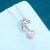 Xdy925 Sterling Silver Clavicle Chain Women's Cross Source 8mm Flawless Freshwater Pearl Moissanite Necklace