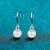 Xdy925 Sterling Silver Eardrops Women's Online Same Style Source Direct Supply Flawless Freshwater Pearl Moissanite Earrings