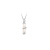 S925 Sterling Silver Bamboo Opal Necklace Women's Court Style Simple and Light Luxury Niche Accessories New Pendant