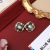 Middle Ancient French Elegant 925 Silver Stud Earrings Retro Hong Kong Style Antique Age Feeling Dripping Enamel Earring Ear Clip Women