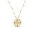 C211 Simple Heart-to-Heart Clover Necklace for Women Fashion Short Necklace Love Folding One Style for Dual-Wear Pendant Necklace