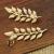 Popular Gold and Silver Ornament Leaf Shaped Male and Female Brooches Sweater Pin Shirt Retail and Wholesale F009