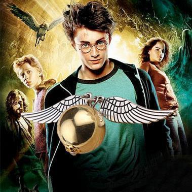 AliExpress Amazon Hot Harry Potter Harry Potter Golden Snitch Pendant Necklace Neck Accessories C006