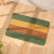Colorful Striped Foot Mat Factory Wholesale Thickened Bathroom Absorbent Floor Mat Villa Entrance Dust Removal Household Mat