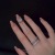 D058 Net Red Butterfly Tassel Ring Special-Interest Design Ring Super Ins Rhinestone Nail Fingertip Ring Index Finger