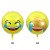 22-Inch Smiley Face Cartoon Aluminum Film 4D Birthday Party Deployment and Decoration Push Birthday Balloon