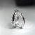 Original Design Abyss Couple Couple Rings Trendy Men and Women Fashion Personality Ins Normcore Style Ring S925 Sterling Silver Ring