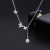 Difeng S999 Sterling Silver Butterfly Tassel Necklace Female Ins Small Flower Necklace Light Luxury Minority Clavicle Chain Qixi Gift