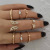 Europe and America Cross Border Ring Set Female Design Open XINGX Butterfly Twist Joint New Ring Jewelry Wholesale