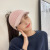 2022 New Warm Hat for Girls Air Top Woolen Cap Fashion All-Match Trendy Korean Style Knitted Hat Factory Wholesale