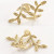 B385 Spread Leaf Ear Clip Temperament Female Earrings No Pierced No Piercing Ear Clip Ear Clip Ear Clip Single Pack