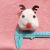 11118 Cute Little Dear Head Plush Doll Accessories DIY Hair Accessories Bag Clothes and Shoes Can Be Matched