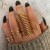 Europe and America Cross Border New Cross Exaggerated Spring Metal Ring Set of 4 Punk Knuckle Ring Suit