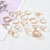 Amazon Independent Station Popular 17 Pieces Set Rings European and American Bohemian Style Diamond Set Rings Ornament