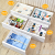 Amazon New Light Luxury Wooden Roof Plastic Storage Cabinet Drawer Toy Storage Cabinet Organizing Cabinet Wholesale