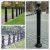 Cast Iron Roman Column Iron Chain Column Car Stop Pile Car Barrier Anti-Collision Sidewalk Municipal Highway Isolation Pile Customization