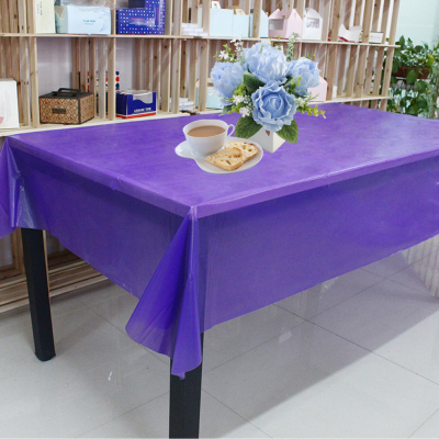 China factory direct supply of customizable PE tablecloths for party halloween carnival decoration tablecover