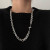 Men's Necklace Boys Fashion Ins Hip Hop European and American Style Special-Interest Design High Street Chain Accessories Sweater Chain Female Fashion Brand