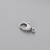 Ying Baida 925 Silver Twill Water Drop Clasp Lobster Buckle Spring Fastener Necklace Buckle DIY Material Jewelry Accessories Wholesale