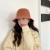 Autumn and Winter New Angora Wool Warm Hat Girls' Wool Hat Fashion All-Match Winter Plush Bucket Hat Wholesale