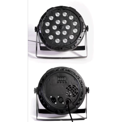 Multi-Mode 18 36 Lamp Beads Ultra-Thin Stage Par Light Gradient Flash Self-Walking Performance Stage Lights