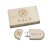 Factory Customized Solid Wood USB Flash Disk Rota3.0 Gift USB Flash Disk 128G Wooden USB Flash Disk Customized Lettering