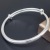 [Factory Wholesale] Sterling Silver Bracelet Pole Bare Pure Silver Adult Bracelet Pure Silver 999 Push-Pull Sterling Silver Bracelet