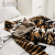 2022 New Winter Half-Edge Velvet Couple Pajamas Leopard Print Men's Home Wear Nightgown about Peitzi Same Style