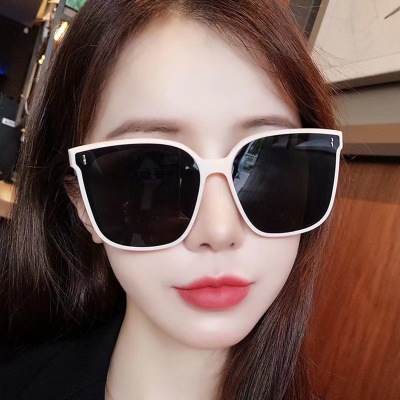GM Korean Sunglasses Men & Women Trendy Sunglasses Ins Internet-Famous Sunglasses To Make Big Face Thin-Looked UV Protection Sunglasses