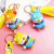 PVC Soft Rubber Hot Small Yellow Duck Keychain Pendant PVC Soft Rubber Doll Key Chain Yiwu Wholesale of Small Articles