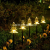 Solar-Powered String Lights Solar Snowflake Lights Solar XINGX Floor Outlet Christmas Tree Floor Outlet Lights