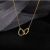 Love Necklace for Women Ins Clavicle Chain Non-Fading Harajuku Style Simple All-Match Internet Celebrity High-Grade Sense Niche Necklace Fashion