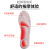 4D Sports Insole Men and Women Breathable Sweat Absorbing Shock Absorbing Air Cushion Arch Support Thickened Shock-Absorbing Military Training
