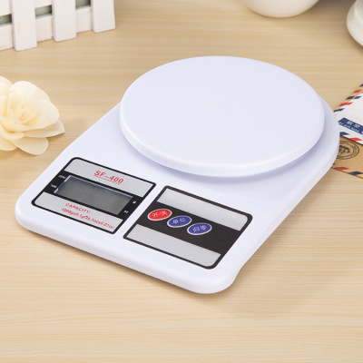Sf400 Kitchen Electronic Scale Household Food Baking Medicinal Ornament Weighing Gram Measuring Scale 10kg Gift Electronic Scale