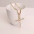 Cool Style High-Grade Love Letter Necklace for Women Ins Hip Hop Snake Bones Chain All-Match Niche Thickened Men and Women Couple