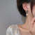 Camellia Ear Studs 2022 New Fashion Pearl Earrings Flower Design Sense Niche Earrings High-Grade Light Luxury Earrings