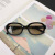 2022 European And American Retro Glasses Women 'S Cross-Border Supply Fashion Trend Drainage Star Same Sunglasses