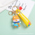 PVC Soft Rubber Hot Small Yellow Duck Keychain Pendant PVC Soft Rubber Doll Key Chain Yiwu Wholesale of Small Articles