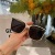 GM Korean Sunglasses Men & Women Trendy Sunglasses Ins Internet-Famous Sunglasses To Make Big Face Thin-Looked UV Protection Sunglasses