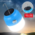 LED Light Solar Lighting Bulb Night Market Stall Power Outage Emergency Outdoor Camping Portable Hook Bulb