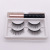 False Eyelashes Two Pairs Magnetic Liquid Eyeliner Set Magnet Eyelash Cross-Border New Product Wholesale