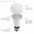 Led Highlight Bulb LED Bulb E27b22 Constant Current No Stroboscope Plastic Bag Aluminum Energy-Saving Lamp High Power