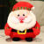 New Product Creative Cartoon Santa Doll Decorations Cross-Border Hot Sale Christmas Gift Plush Toy Pillow