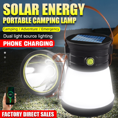 New Solar Light Portable Lamp Outdoor Emergency Light