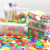 Early Education Insert Snowflake Building Blocks Box Plastic Assembling Combined Baby Toddler Intelligence Toys Factory Wholesale
