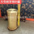 Brass Glossy Brushed Tea Pot Large Convenient Sealed Storage Tank Household Storage Copper Handicraft Ornaments