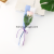 Factory Wholesale Single Stem Gradient Color Soap Rose Valentine's Day Spray Color Flower Head Artificial Flower Christmas Mother's Day