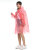 Thickened Disposable Raincoat Travel Plastic Adult Hiking Mid-Length Full Body Single Poncho Button Unisex